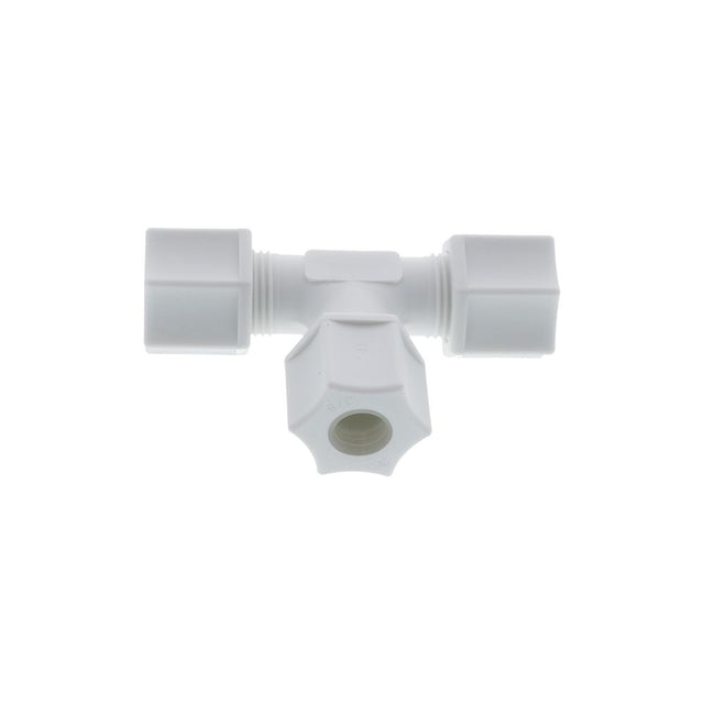 JACO 70-6-P-PG Polypropylene Union Tee 3/8 OD Tube x 3/8 OD Tube x 3/8 OD Tube