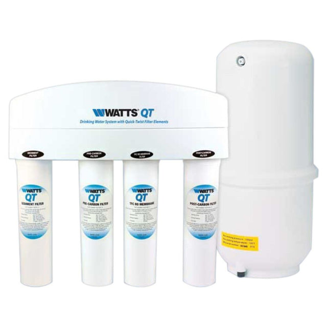 Watts WQT4RO11-50 Quick Twist RO System 50 gpd