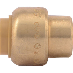 SharkBite® U512LF Lead-Free Brass Push-to-Connect End Stop - 3/8"