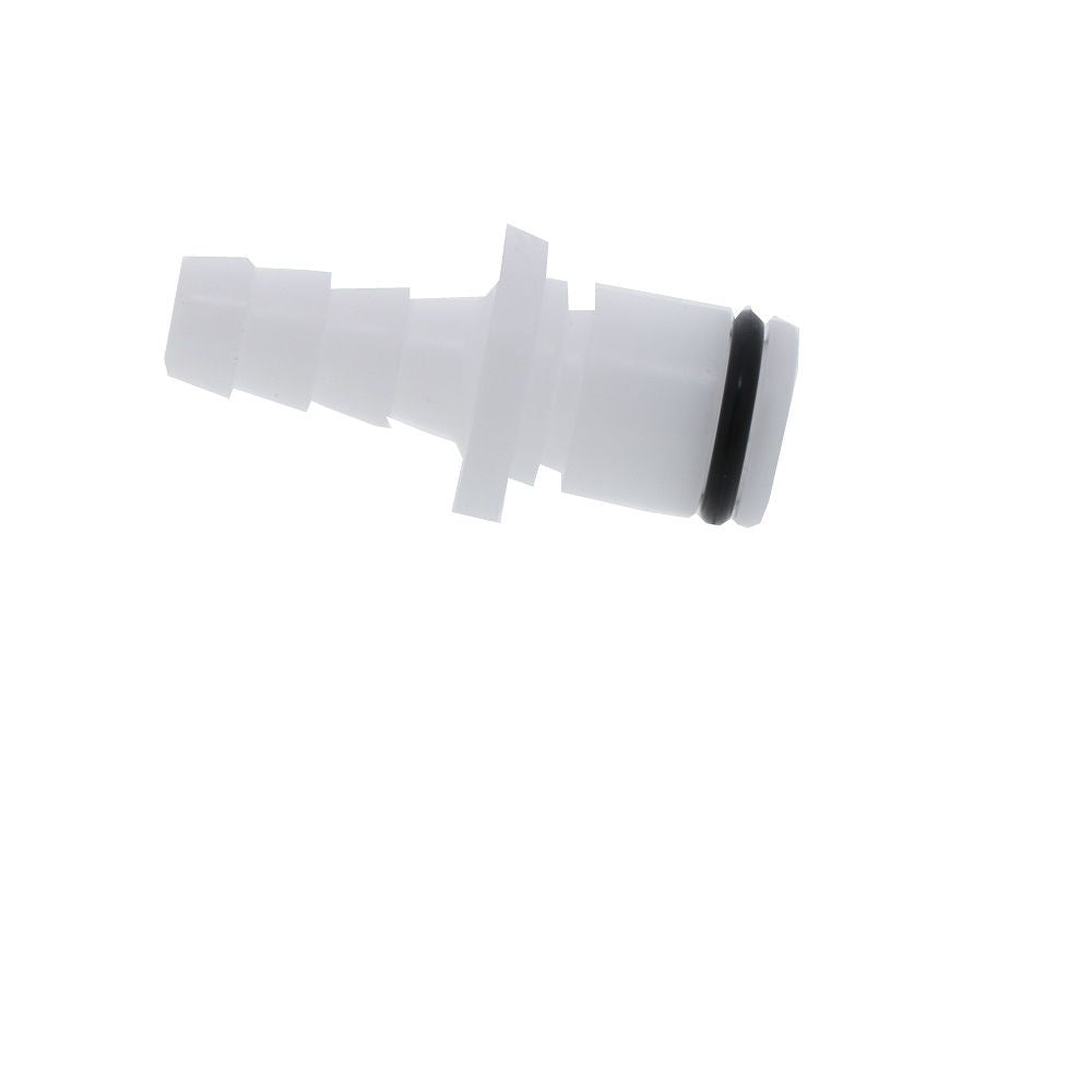 PLC22004V In-Line Hose Barb Coupling Insert 1/4 ID Barb FKM [Viton] O-rings