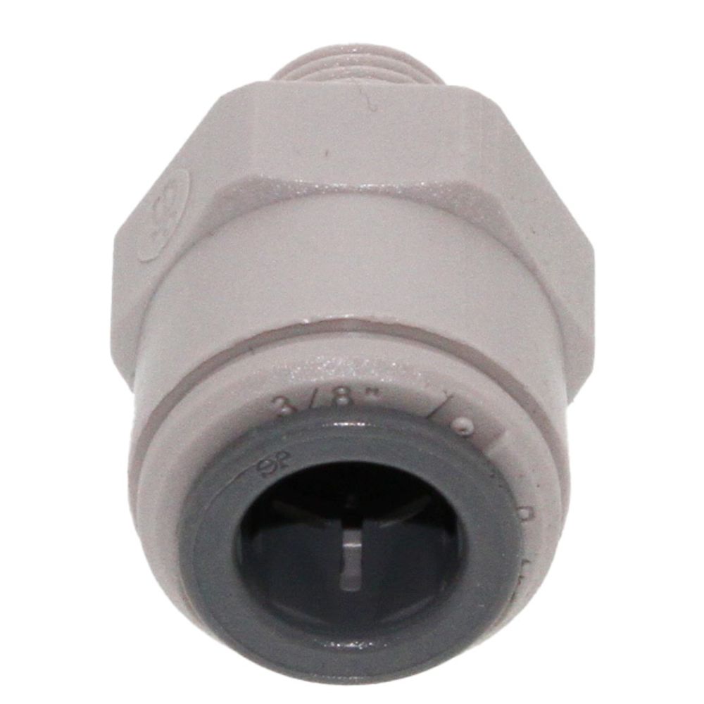 John Guest Male Connector NPTF - 3/8 x 1/8  NPTF