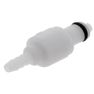 PMCD2202 Valved In-Line Hose Barb Coupling Insert 1/8 ID Barb