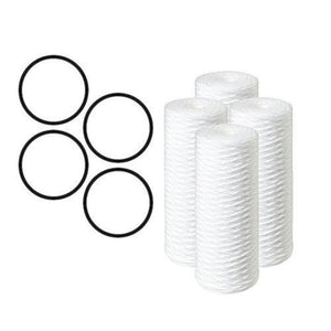 Neo-Pure 10 in. 5 Micron Sediment Filter Kit with O-Ring - Replacement for Pelican Water PC40