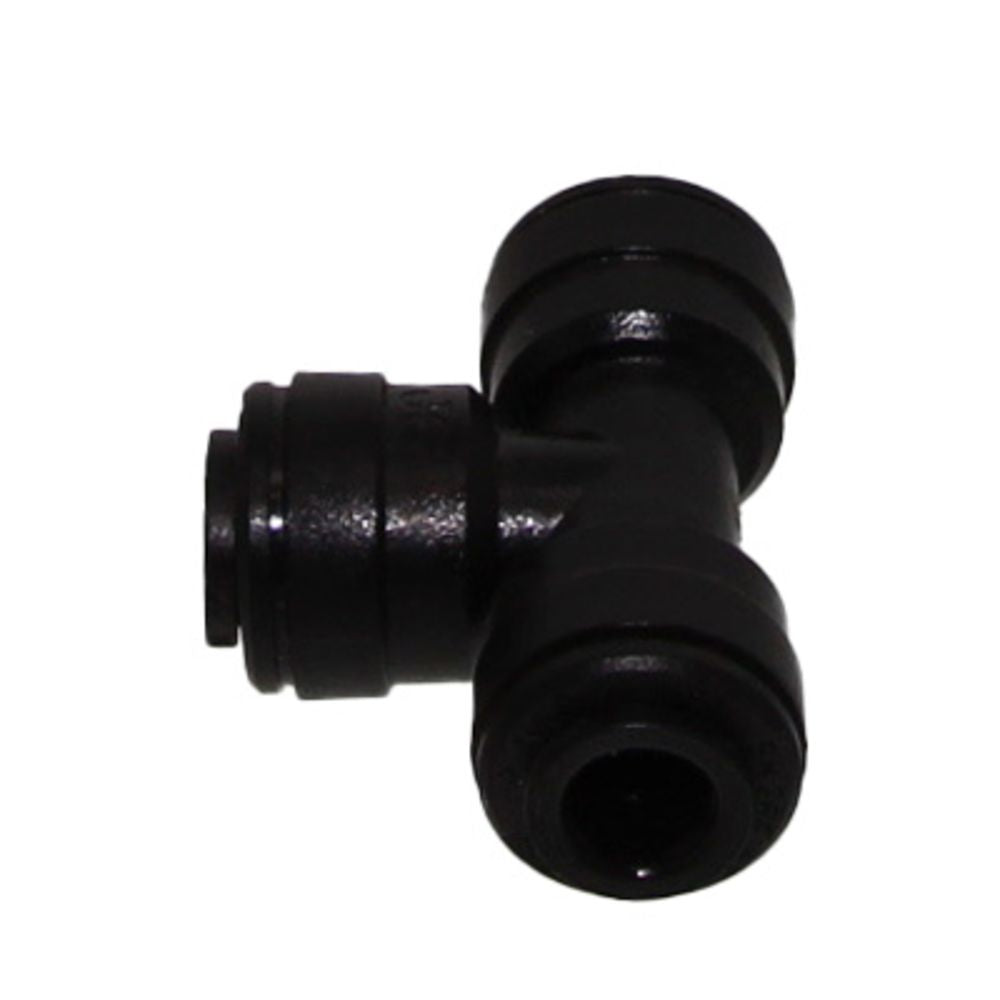 John Guest Union Tee BLACK ACETAL - 22mm
