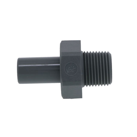 John Guest Stem Adapter BSPT - 3/8 x 3/8  BSPT