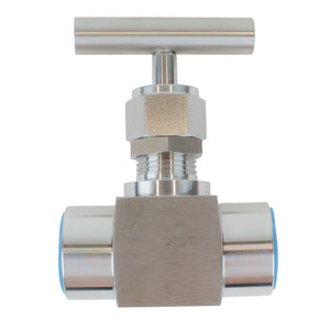 Panel Mount Needle Valve - 1/2" FNPT 316 SS