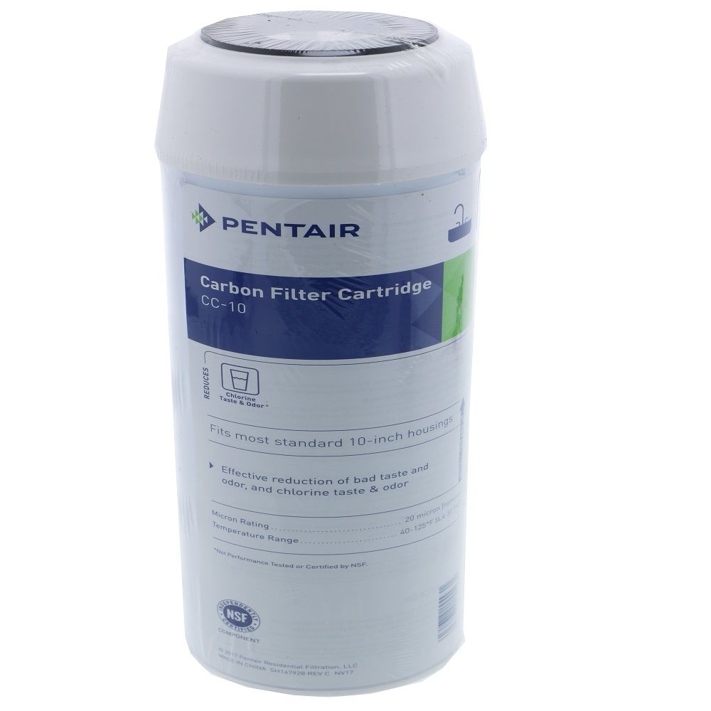 Pentek 155155-43 CC-10 Coconut Granular Activated Carbon Filter
