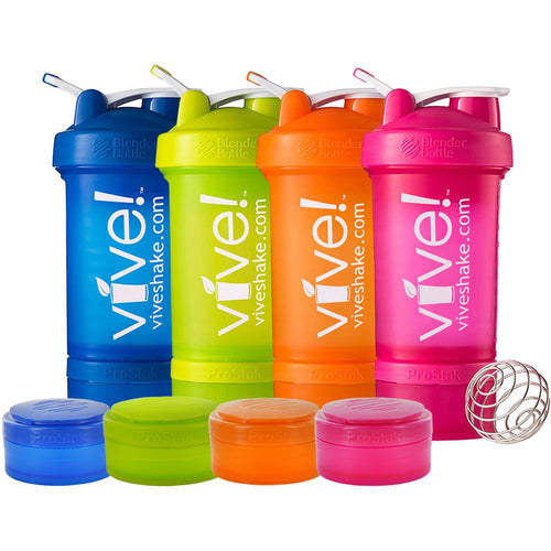 Refillable 22oz Shaker Bottle with Lid