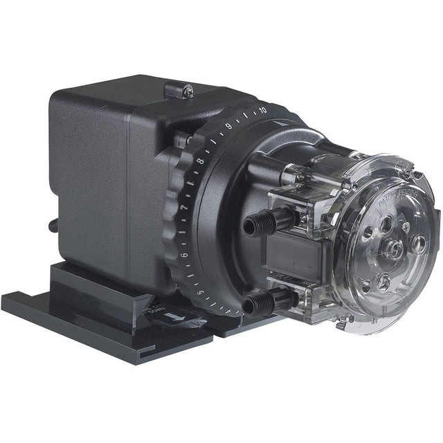 Stenner Single Head Adjustable Output Pump 0.2 - 3 GPD #1 Tube 120V 100psi