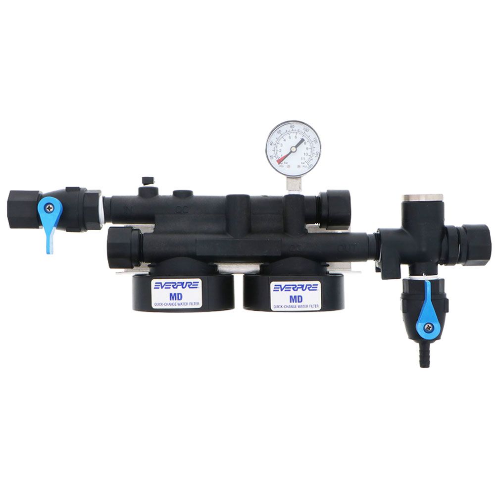 Everpure Marine MD EV9274-02 Quick-Change Dual Head