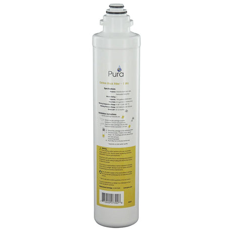 Aqua Flo 41407009 Quick Change Carbon Block Filter 1 mic