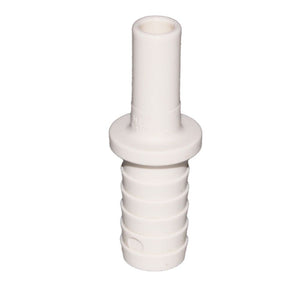 John Guest Polypro Tube to Hose - 3/8 OD Stem x 1/2 ID Barb