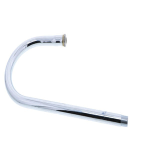 T&S Brass 122X Rigid Gooseneck Faucet, 5-1/2 Spread, 11-1/2 H, 6-7/16 Clearance