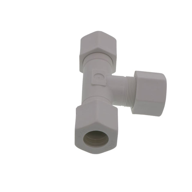 JACO 70-12-P-PG Polypropylene Union Tee 3/4 OD Tube x 3/4 OD Tube x 3/4 OD Tube