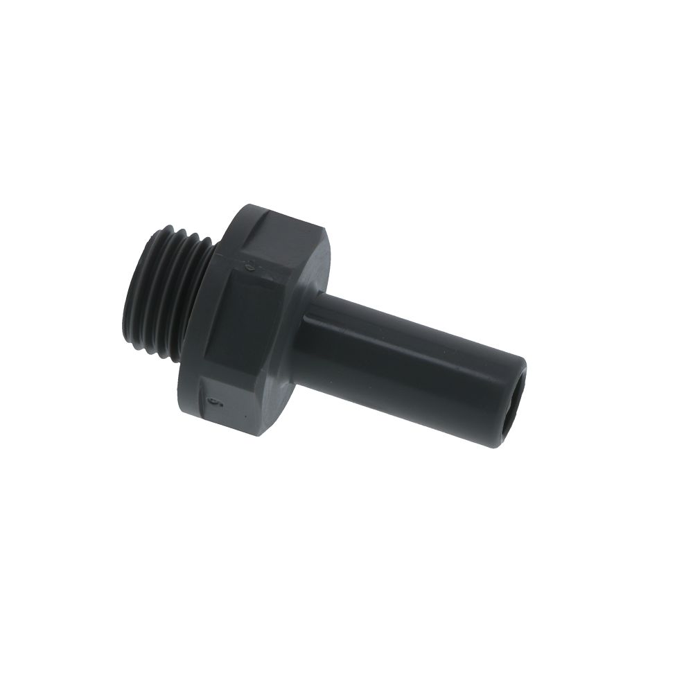 John Guest Stem Adapter BSPP - 3/8 x 1/4  BSPP