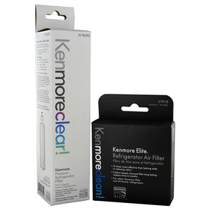 Kenmore Clear 9690 Refrigerator Filter & Kenmore Elite 9918 CleanFlow Air Filter