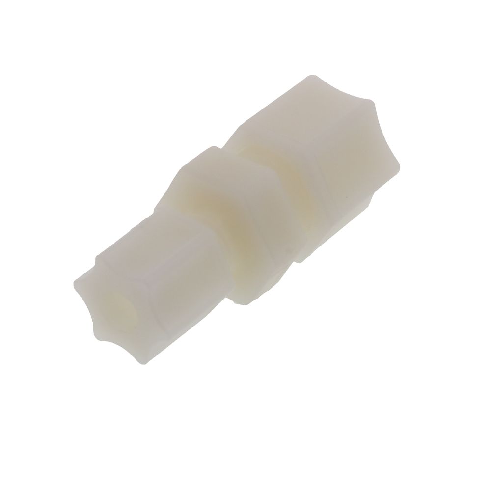 JACO 15-6-4-N-O Nylon Union Connector 3/8 OD Tube x 1/4 OD Tube