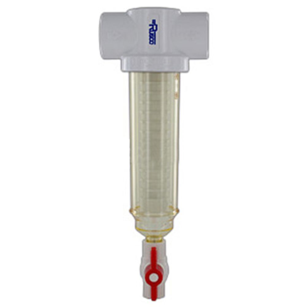 Rusco Chemically Resistant Spin Down Filter T Style 2" PE - 1000 Mesh [15 micron]