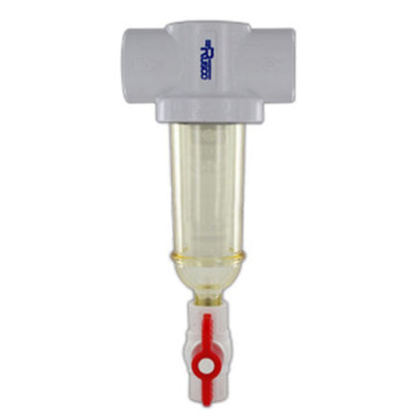 Rusco Chemically Resistant Spin Down Filter T Style 3/4" PE - 100 Mesh [152 micron]