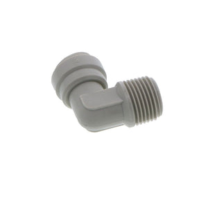 DMfit Elbow Male Connector - 5/16 Push-in x 3/8 NPTF