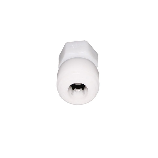 NeoFit - Acetal Natural White Female Adapter 3/8" tube x 7/16-24 UNS -Cone Type
