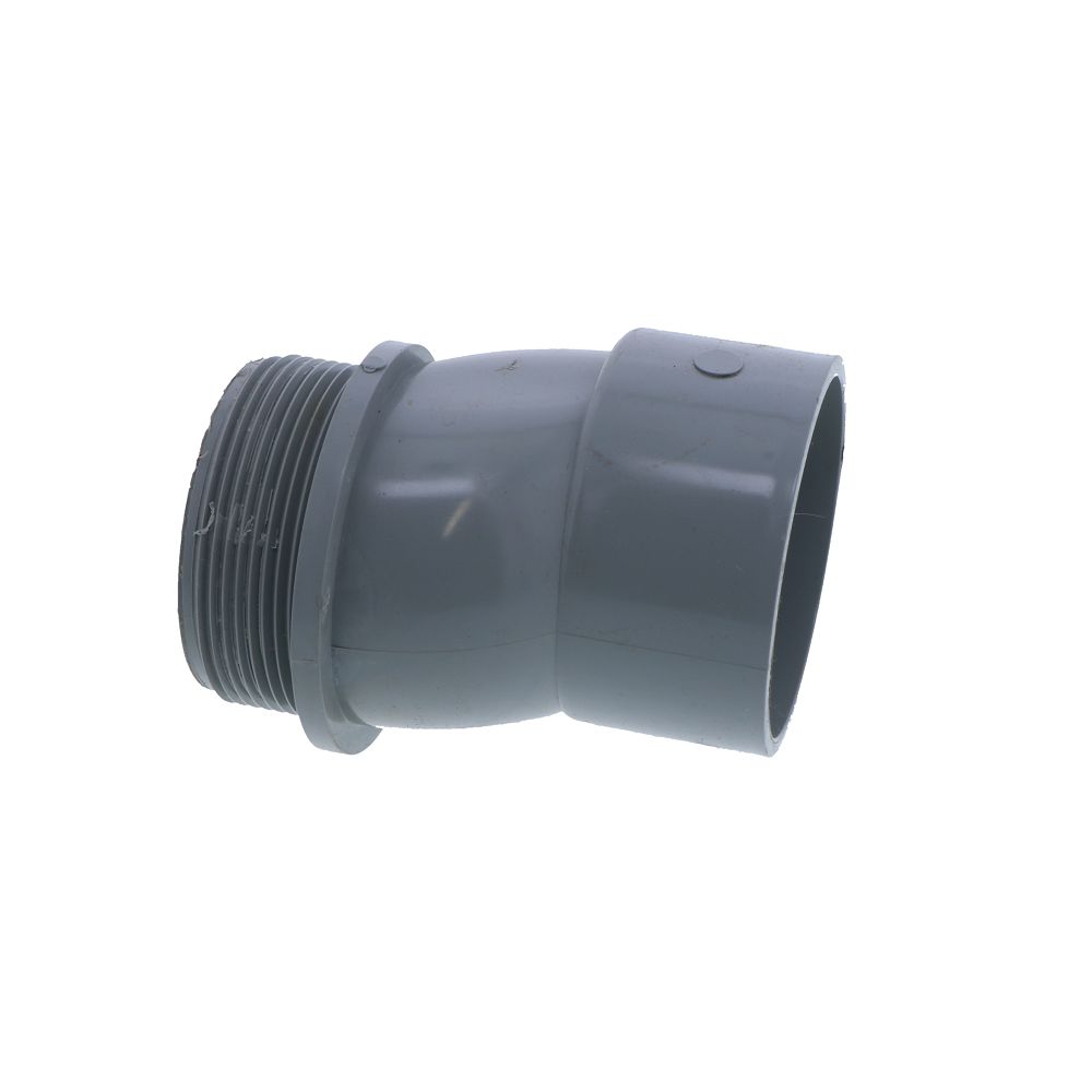 PVC Offset Conduit Fitting 2" MPT x 2" Female Slip