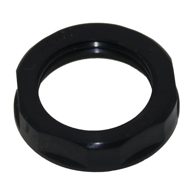 1/2" Black Nylon Locknut