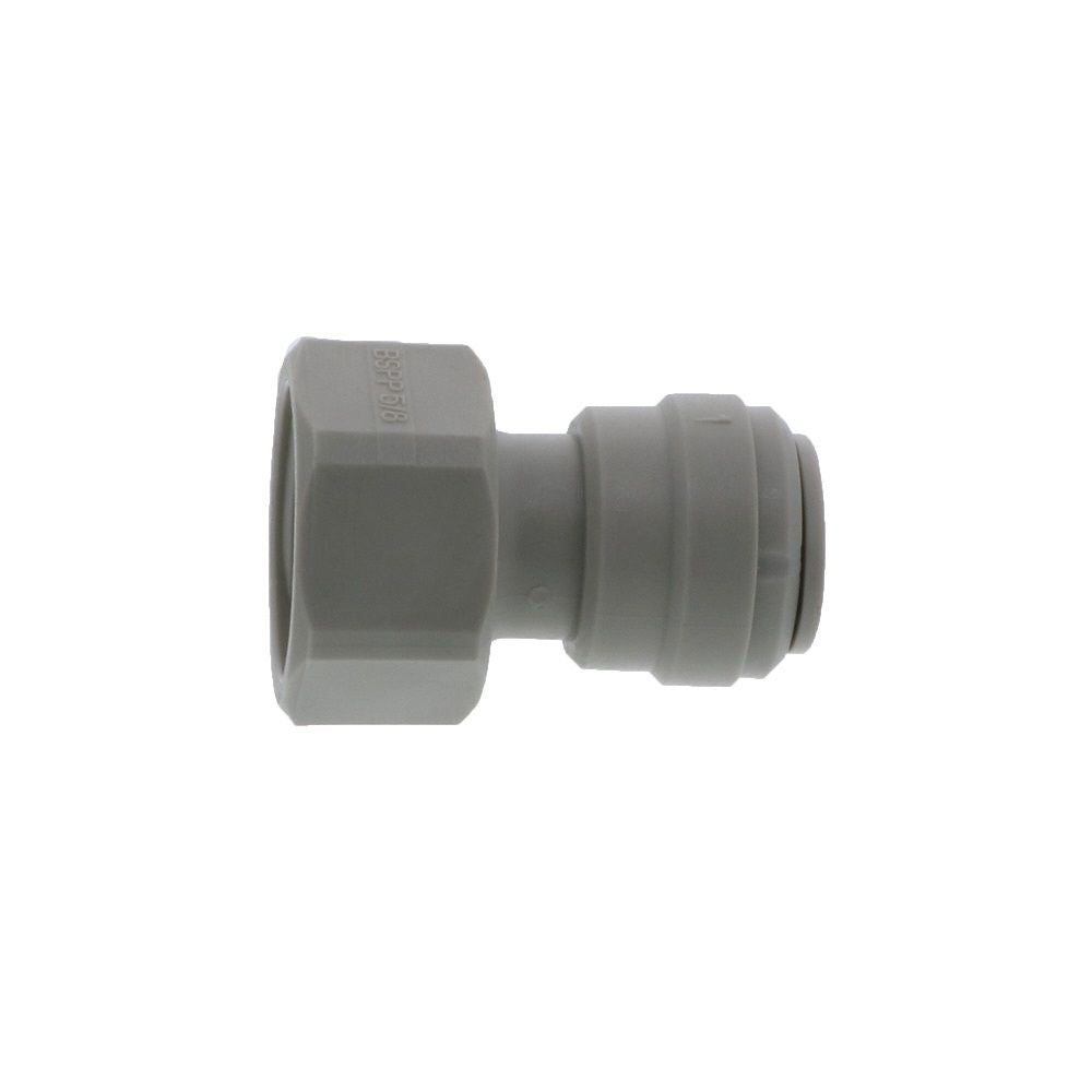 DMfit Female BSPP Connector Flat Type - 1/2" Push-in x 5/8 BSP[P]