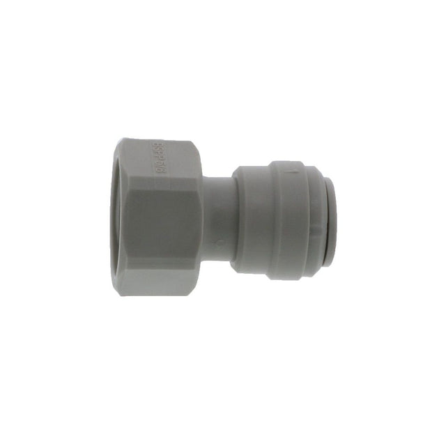 DMfit Female BSPP Connector Flat Type - 1/2" Push-in x 5/8 BSP[P]