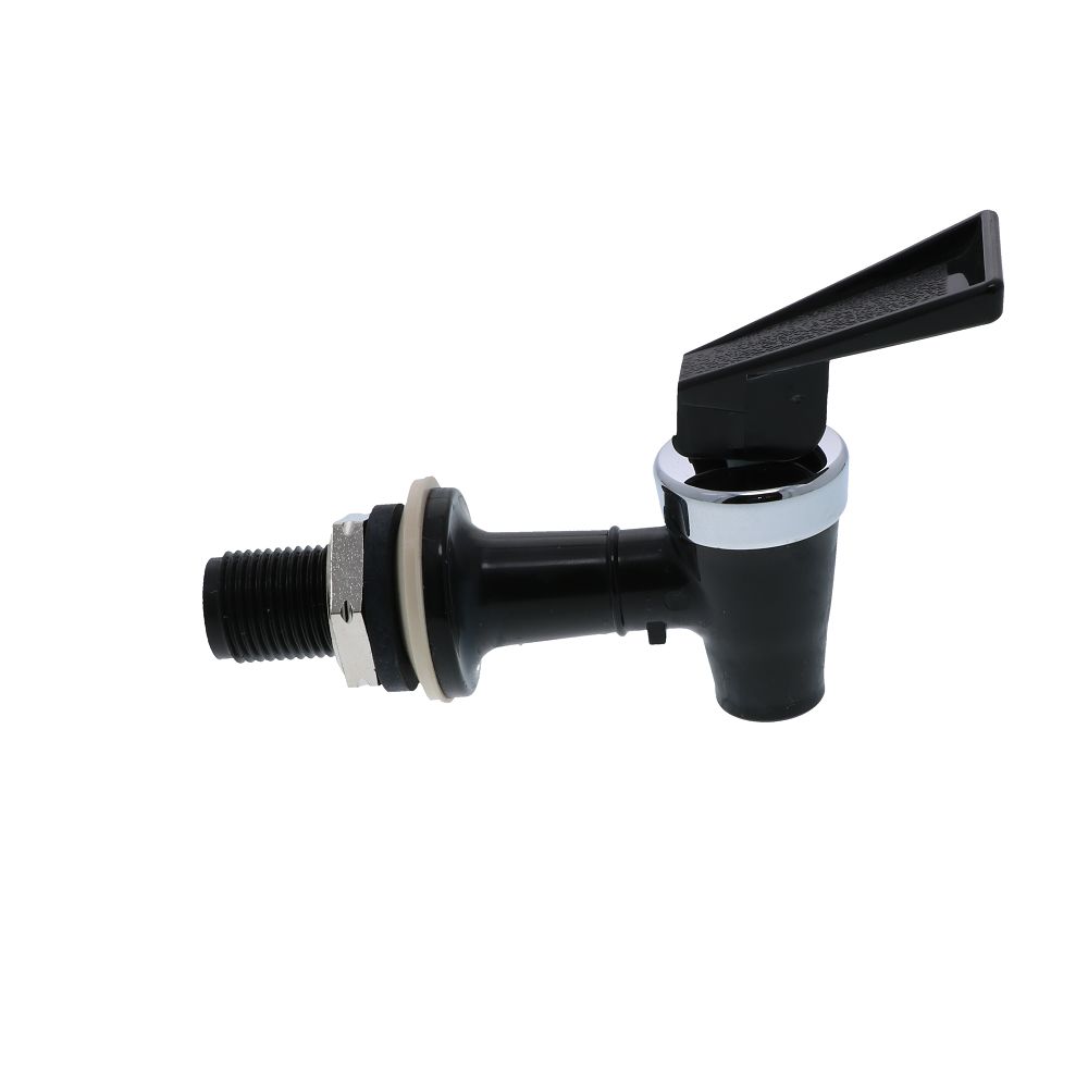 Tomlinson 1000361 HPSBCH Series Plastic No-Drip Cold Beverage Dispensing Faucet w/ Chromed Brass Bonnet