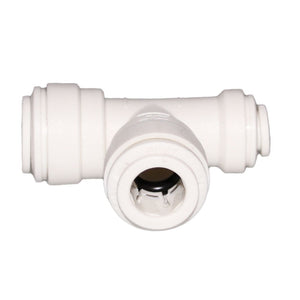 John Guest Reducing Tee Polypro - 3/8 x 1/4 Run x 3/8