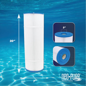 Neo-Pure PS-780-AA Pool and Spa Filter 7" x 20"