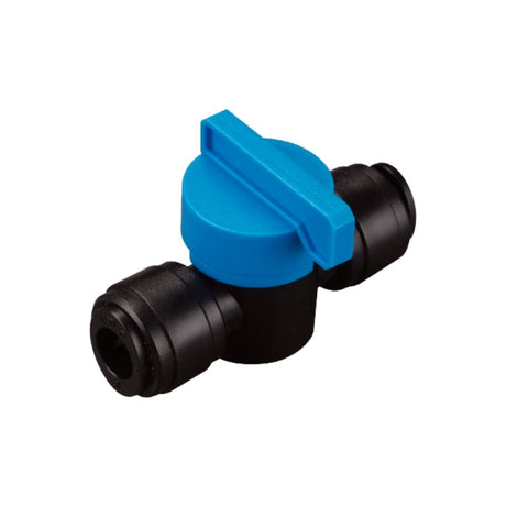 NeoFit - Acetal Black Ball Valves 12mm tube