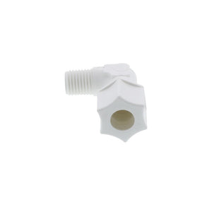 JACO 40-6-4-P-PG Polypropylene Male Elbow 3/8 OD Tube x 1/4 MPT