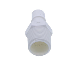 Male Barb Connector Polypropylene - 1/2 ID Barb x 1/2 MNPT