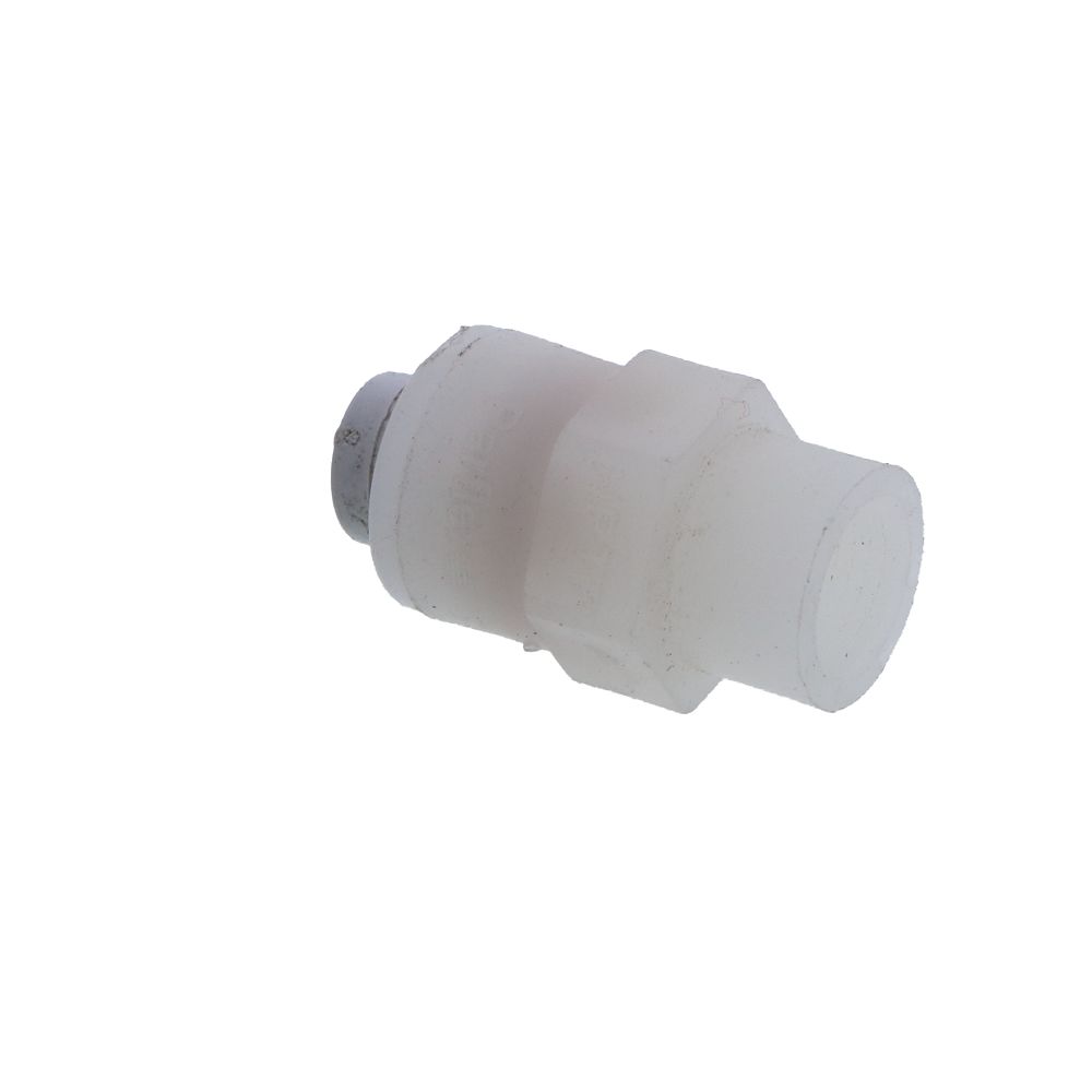 Kynar PVDF Female Connector - 1/4 x 1/8 NPTF