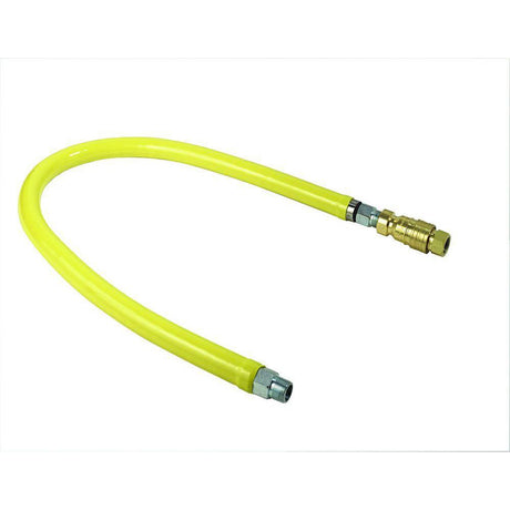 T&S Brass HG-4D-36 Safe-T-Link Gas Hose, Quick Disconnect to FreeSpin, 3/4 NPT x 36"L