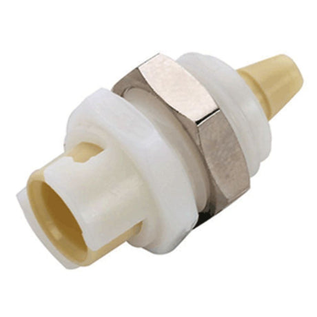 SMFPM0212 Non-Valved Panel Mount Hose Barb Coupling Body 1/8 Hose Barb