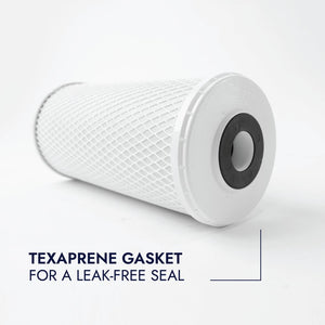 Neo-Pure CTO1-4510 9-7/8" x 4-1/2" Coconut Shell Carbon Block Filter 5 micron