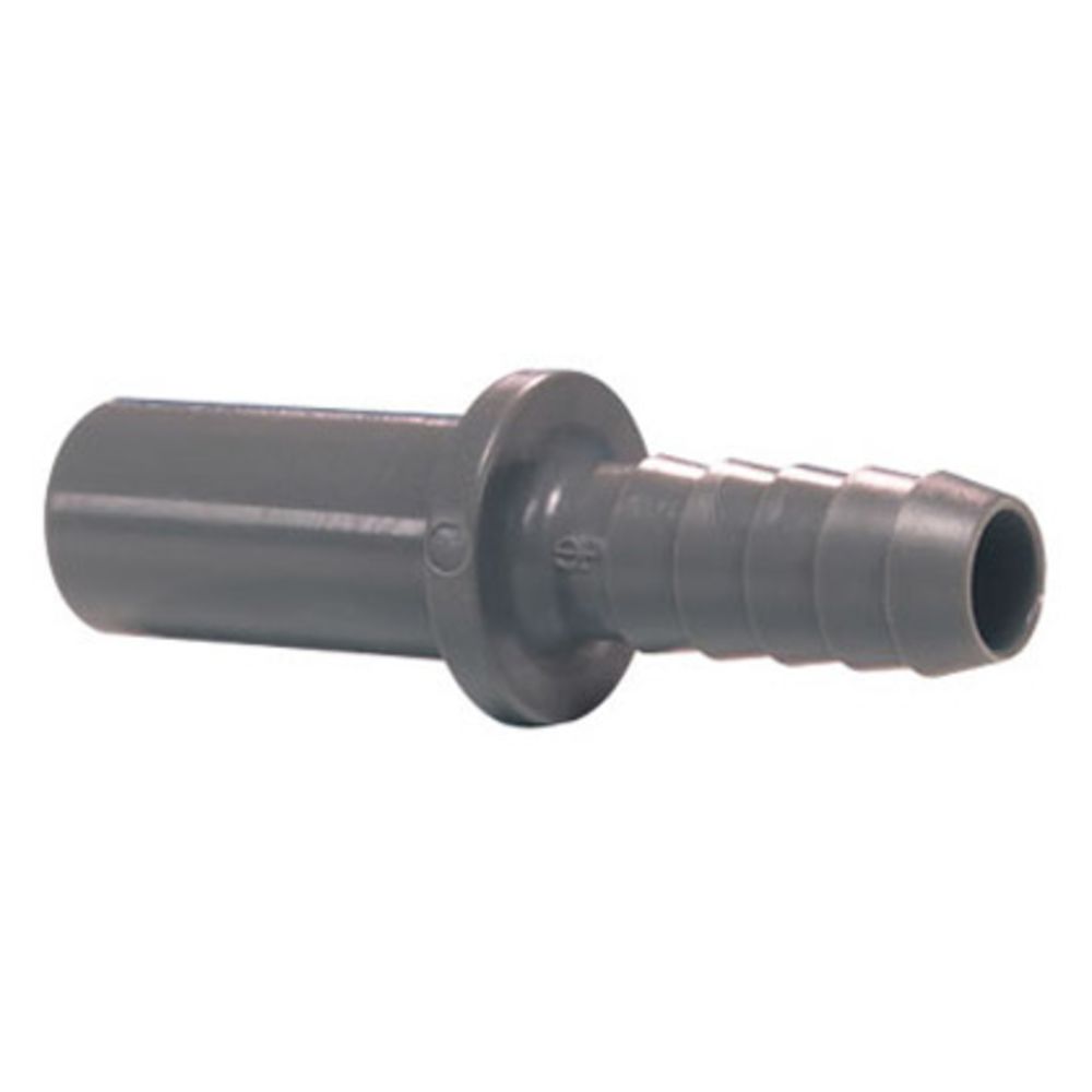 John Guest Stem Barb Connector  - 3/8 OD Stem x 1/4 ID Barb