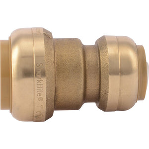 SharkBite® U060LF Lead-Free Brass Push-to-Connect Reducer Coupling - 1" x 3/4"