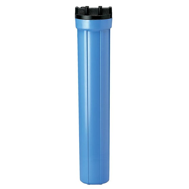 Pentek 158131 20" Slim Line Water Filter Housing 1/4 Blue Sump No PR