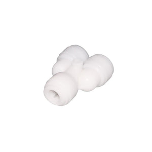 NeoFit - Acetal White Two Way Divider 3/8" in x 1/4" out
