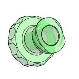 LinkTech Female Luer Thread Style Cap, Animal-free Natural Polypropylene