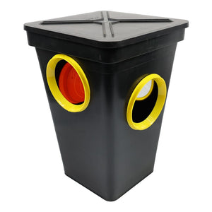 Tuf-Tite 4-Hole Distribution Box With Fittings [For 4 inch Pipe]