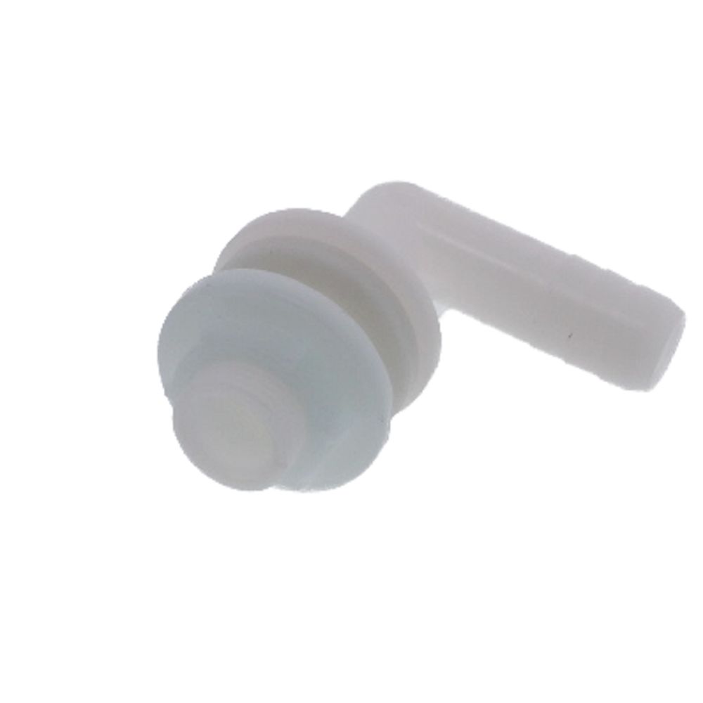 Replacement Water Softener Brine Tank Overflow Adapter - 1/2" ID Barb
