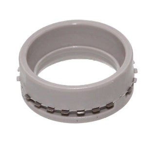 John Guest Plastic Half Cartridge - 3/8 Gray Single Nitrile O-ring