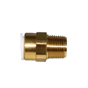 John Guest Lead-Free Brass Male Connector NPT - 1/2 CTS x 1/2 NPT