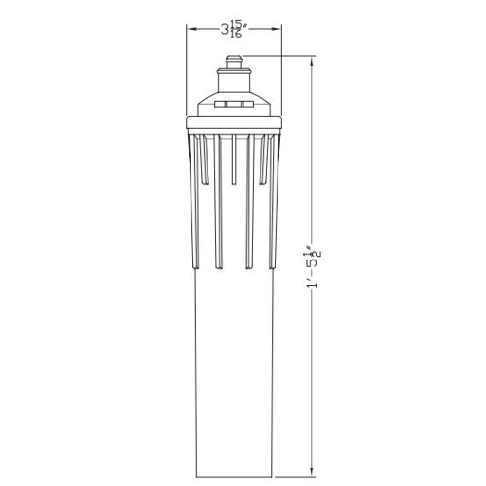 Optipure Chem Free Scale Control w/ 1gpm Flow Cartridge