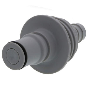 NS6D42008 Valved Panel Mount Hose Barb Coupling Insert 1/2 ID Barb